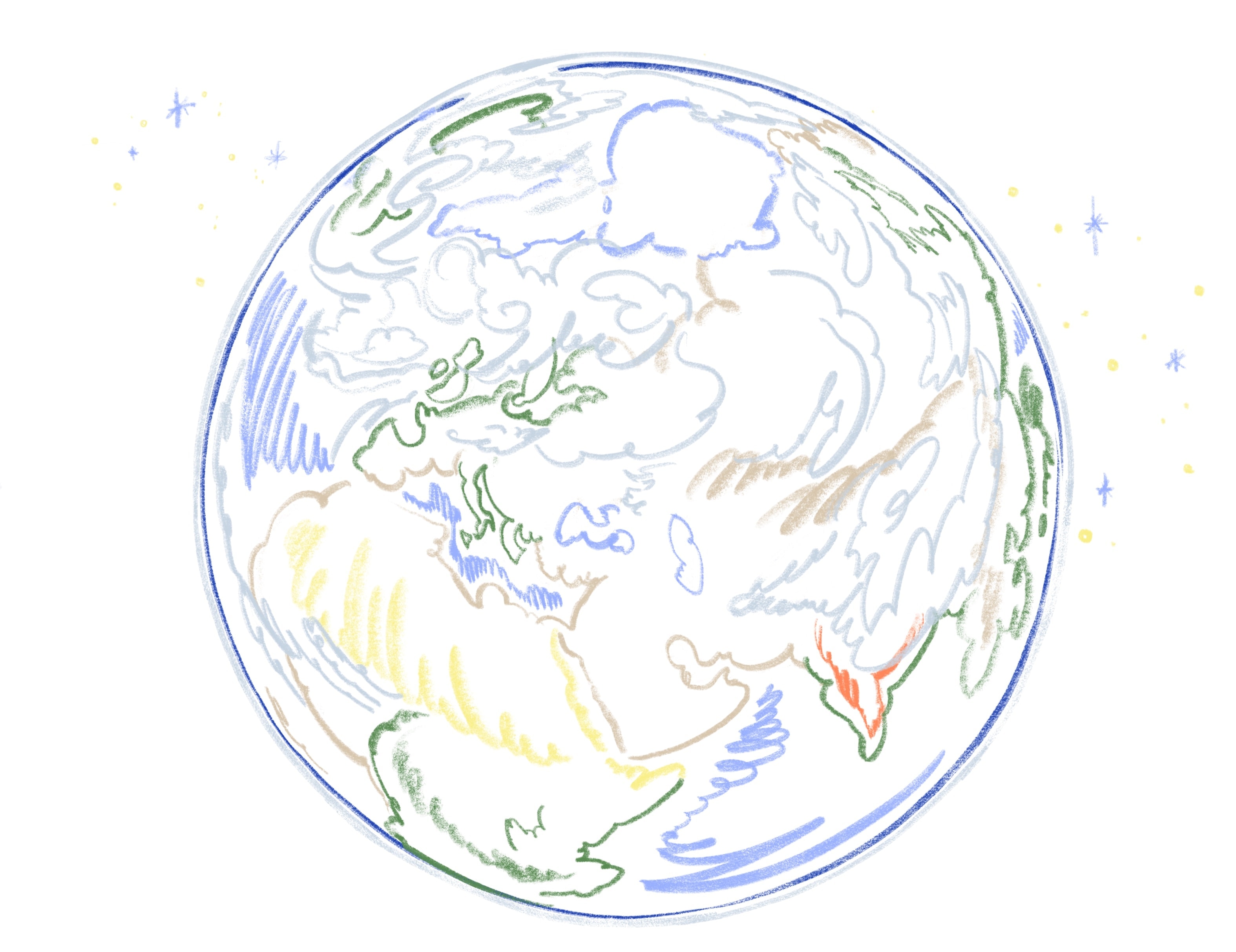 India from space